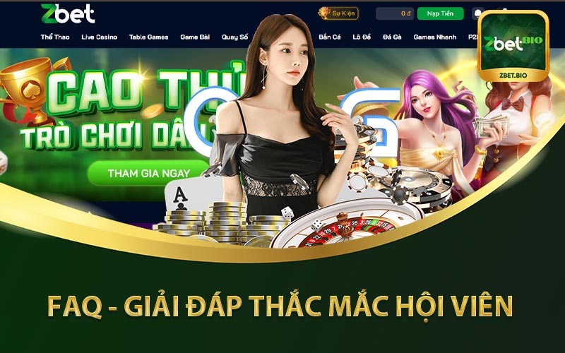 FAQ - Giải Đáp Thắc Mắc Hội Viên